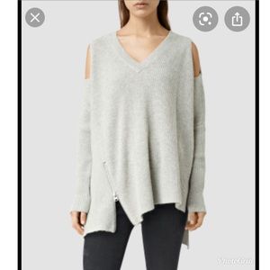 Allsaints Able Open Shoulder Jumper